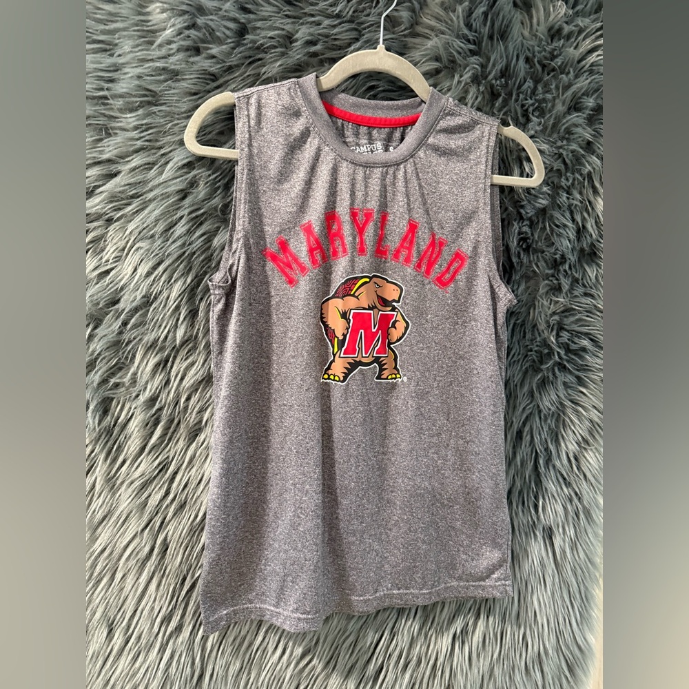 University of Maryland Tank - Size Small | Color: Grey